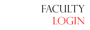 Faculty Login